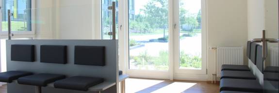 Wartebereich in der Helix